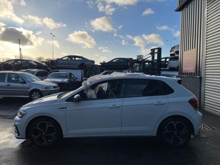 Volkswagen Polo VI 1.0 TSI 12V Salvage vehicle (2020, White)