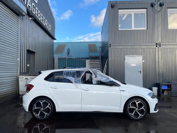 Volkswagen Polo VI 1.0 TSI 12V Salvage vehicle (2020, White)