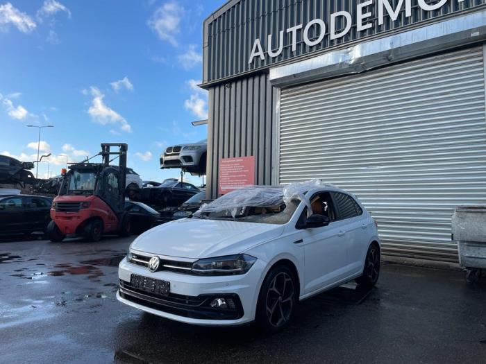 Volkswagen Polo VI 1.0 TSI 12V Salvage vehicle (2020, White)