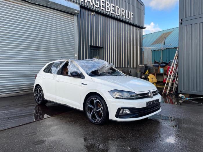 Volkswagen Polo VI 1.0 TSI 12V Salvage vehicle (2020, White)