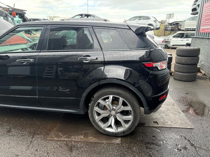 Landrover Range Rover Evoque 2.2 SD4 16V Sloopvoertuig (2015, Metallic, Donker, Zwart)