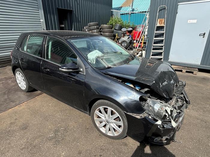 Volkswagen Golf VI 1.4 TSI 122 16V Épave (2009, Noir)