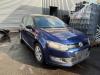 Volkswagen Polo V 1.2 TDI 12V BlueMotion Samochód złomowany (2011, Niebieski)