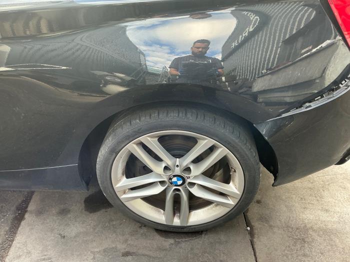 BMW 1 serie 116d 1.5 12V TwinPower Samochód złomowany (2016, Metalik, Czarny)