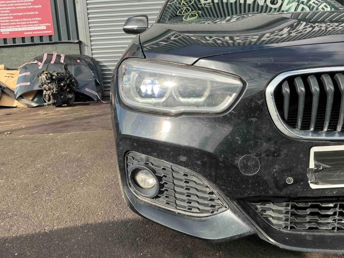 BMW 1 serie 116d 1.5 12V TwinPower Samochód złomowany (2016, Metalik, Czarny)