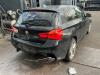 BMW 1 serie 116d 1.5 12V TwinPower Samochód złomowany (2016, Metalik, Czarny)
