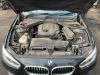 BMW 1 serie 116d 1.5 12V TwinPower Samochód złomowany (2016, Metalik, Czarny)