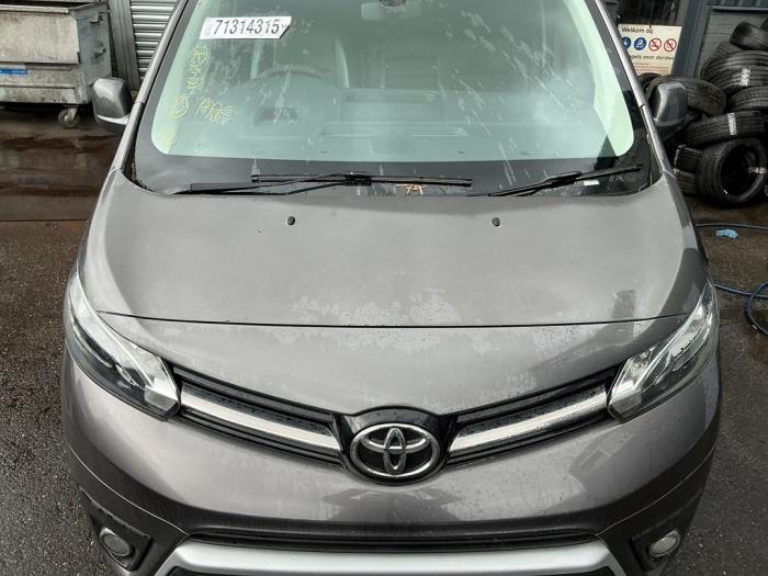 Toyota ProAce 1.6 D-4D 115 16V Sloopvoertuig (2018, Donker, Zilvergrijs)