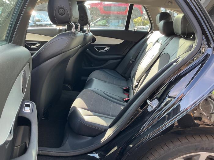 Mercedes C Estate C-180 1.6 16V BlueEfficiency Samochód złomowany (2017, Metalik, Czarny)