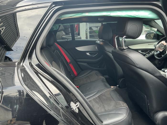 Mercedes C Estate AMG C-63 AMG 4.0 V8 Biturbo Sloopvoertuig (2017, Metallic, Zwart)