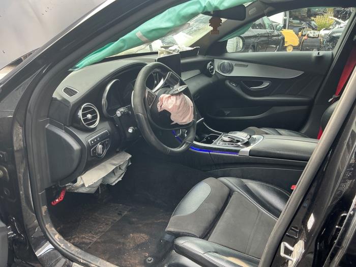 Mercedes C Estate AMG C-63 AMG 4.0 V8 Biturbo Sloopvoertuig (2017, Metallic, Zwart)