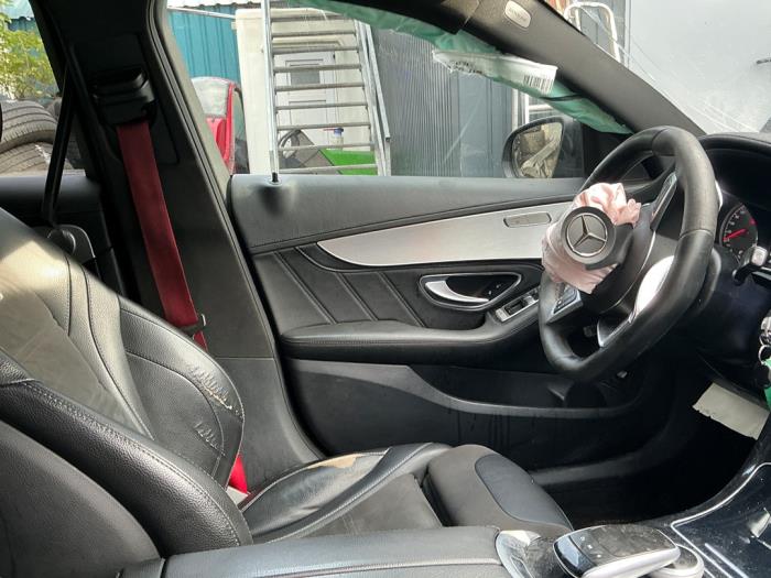 Mercedes C Estate AMG C-63 AMG 4.0 V8 Biturbo Sloopvoertuig (2017, Metallic, Zwart)