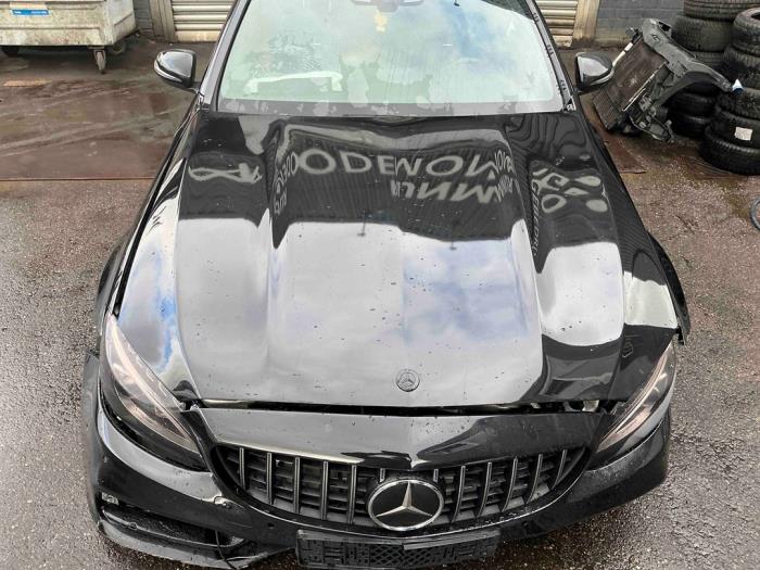 Mercedes C Estate AMG C-63 AMG 4.0 V8 Biturbo Sloopvoertuig (2017, Metallic, Zwart)