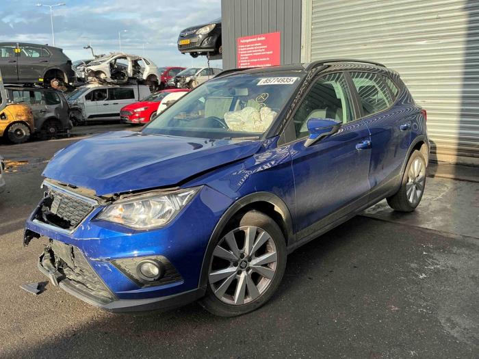 Seat Arona 1.0 TSI 12V Sloopvoertuig (2021, Blauw)
