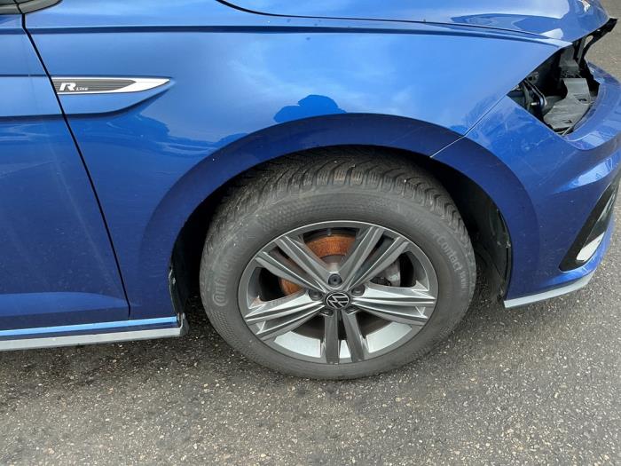 Volkswagen Polo VI 1.0 TSI 12V Sloopvoertuig (2021, Donker, Blauw)