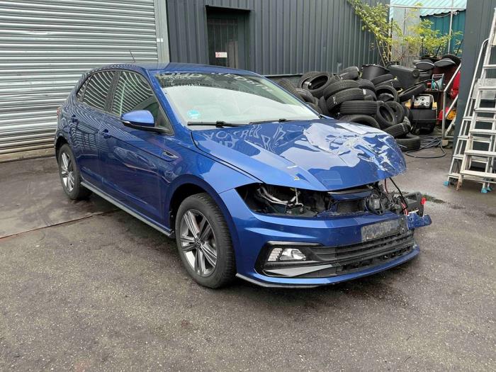 Volkswagen Polo VI 1.0 TSI 12V Sloopvoertuig (2021, Donker, Blauw)