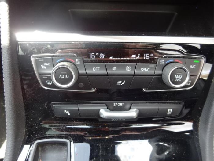 BMW 2 serie Gran Tourer 218i 1.5 TwinPower Turbo 12V Skrotfordon (2017, GRIJS)