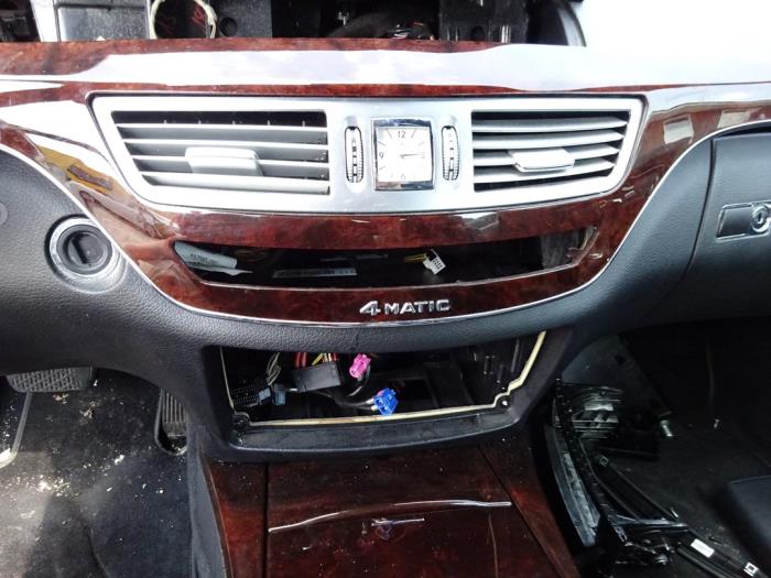 Mercedes S 3.0 S-350 BlueTec 24V 4-Matic Sloopvoertuig (2012, Zwart)