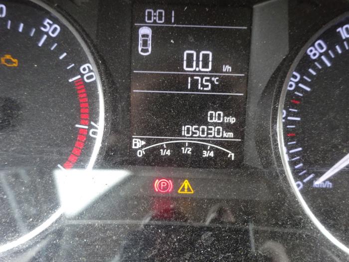 Skoda Fabia III 1.2 TSI 16V Sloopvoertuig (2017, Grijs)