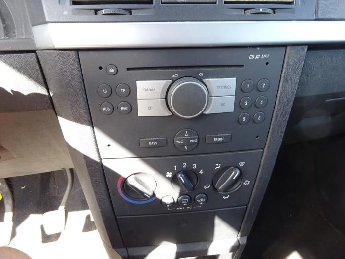 Opel Meriva 1.4 16V Twinport Sloopvoertuig (2005, Zwart)