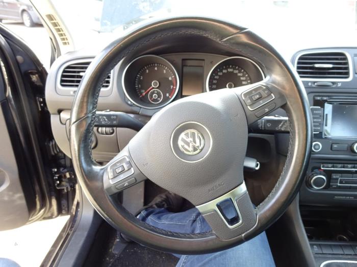 Volkswagen Golf VI Variant 1.2 TSI BlueMotion Sloopvoertuig (2010, Zwart)