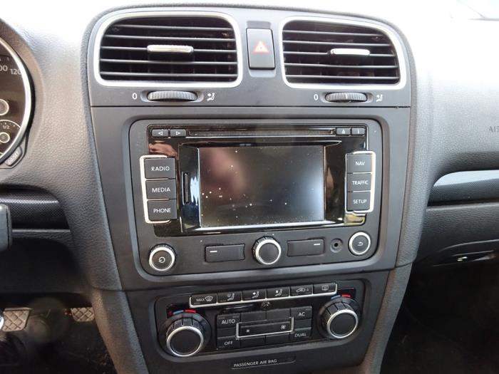 Volkswagen Golf VI Variant 1.2 TSI BlueMotion Sloopvoertuig (2010, Zwart)