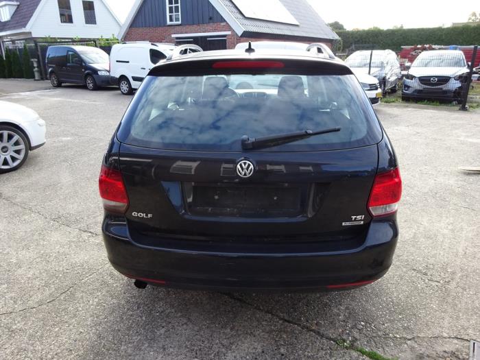 Volkswagen Golf VI Variant 1.2 TSI BlueMotion Sloopvoertuig (2010, Zwart)