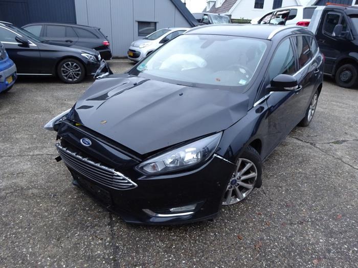 Ford Focus 3 Wagon 1.5 TDCi Skrotfordon (2016, ZWART)