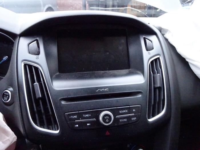 Ford Focus 3 Wagon 1.5 TDCi Skrotfordon (2016, ZWART)