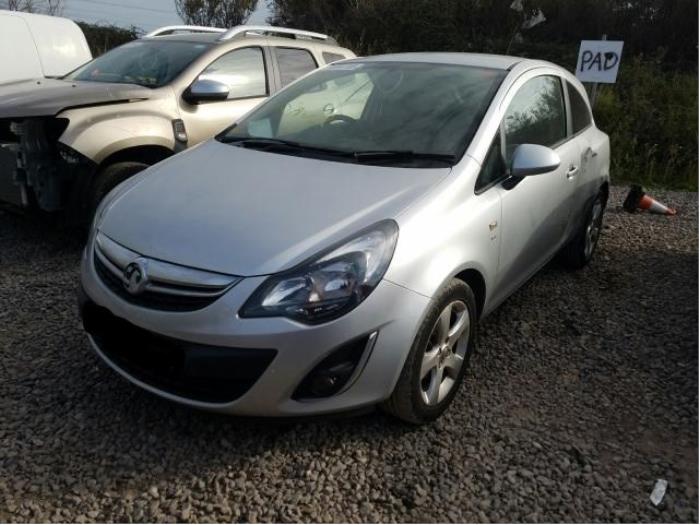 Opel Corsa D 1.2 16V Sloopvoertuig (2013, Zilvergrijs)