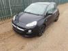 Opel Adam 1.2 16V Schadevoertuig (2013, Zwart)