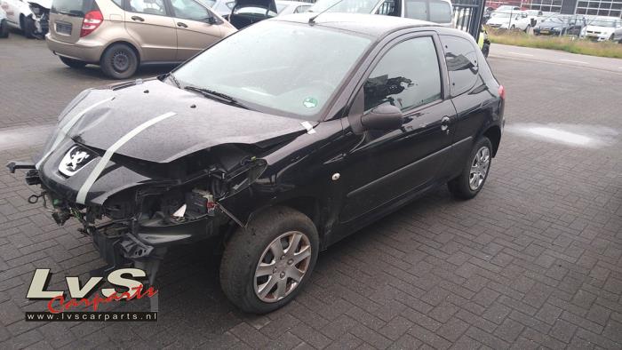 Peugeot 206+ 1.4 XS Sloopvoertuig (2010, Metallic, Zwart)