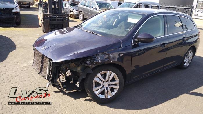 Peugeot 308 SW 1.6 BlueHDi 120 Sloopvoertuig (2015, Blauw)