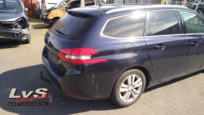 Peugeot 308 SW 1.6 BlueHDi 120 Sloopvoertuig (2015, Blauw)