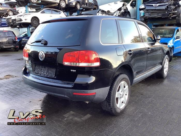 Volkswagen Touareg 2.5 TDI R5 Sloopvoertuig (2005, Zwart)