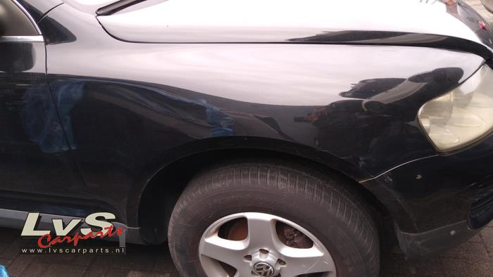 Volkswagen Touareg 2.5 TDI R5 Sloopvoertuig (2005, Zwart)