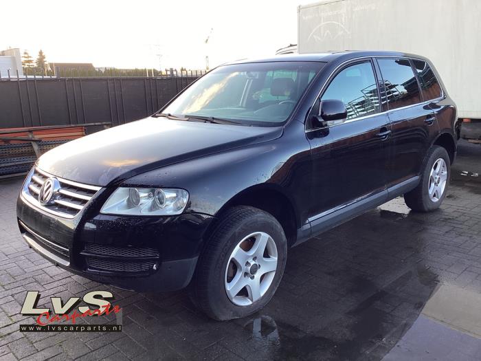 Volkswagen Touareg 2.5 TDI R5 Sloopvoertuig (2005, Zwart)