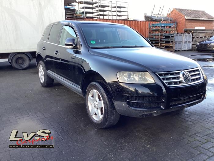 Volkswagen Touareg 2.5 TDI R5 Sloopvoertuig (2005, Zwart)