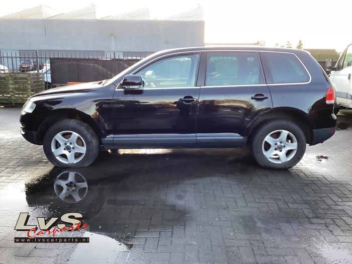Volkswagen Touareg 2.5 TDI R5 Sloopvoertuig (2005, Zwart)