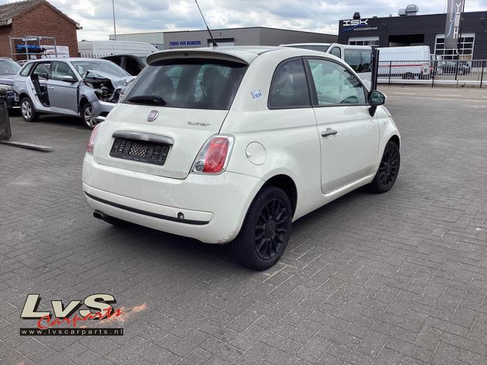 Fiat 500 0.9 TwinAir 85 Sloopvoertuig (2011, Wit)