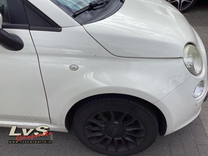 Fiat 500 0.9 TwinAir 85 Sloopvoertuig (2011, Wit)