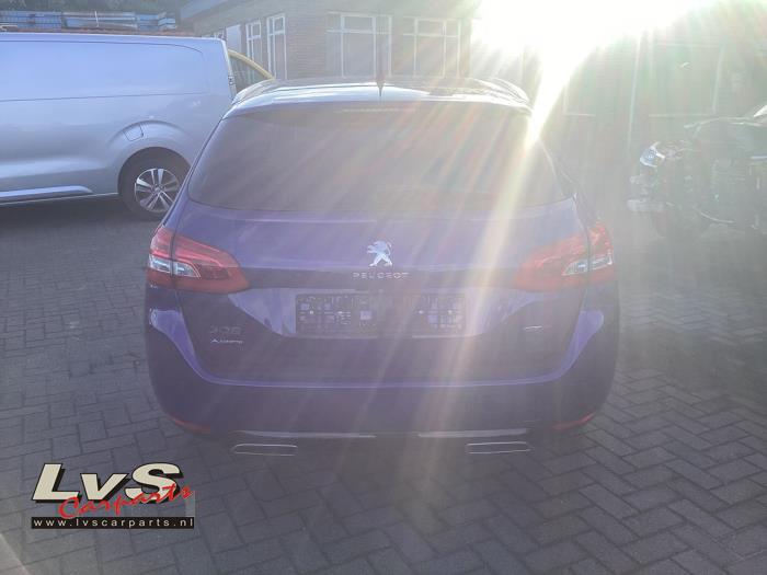 Peugeot 308 SW 2.0 GT HDi, Blue HDi 16V Skrotfordon (2016, BLAUW)