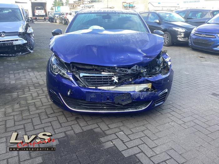 Peugeot 308 SW 2.0 GT HDi, Blue HDi 16V Skrotfordon (2016, BLAUW)