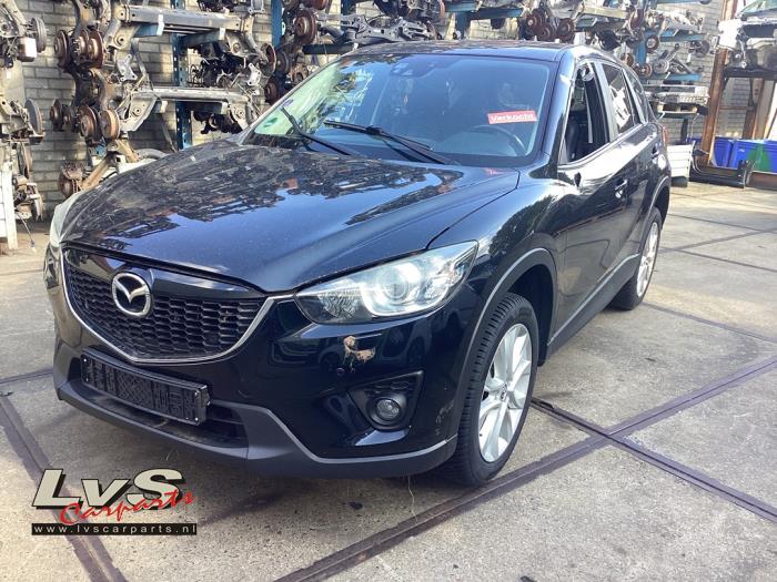 Mazda CX-5 I 2.0 SkyActiv-G 160 16V 4WD Samochód złomowany (2013, Czarny)
