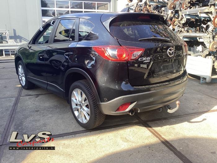 Mazda CX-5 I 2.0 SkyActiv-G 160 16V 4WD Samochód złomowany (2013, Czarny)