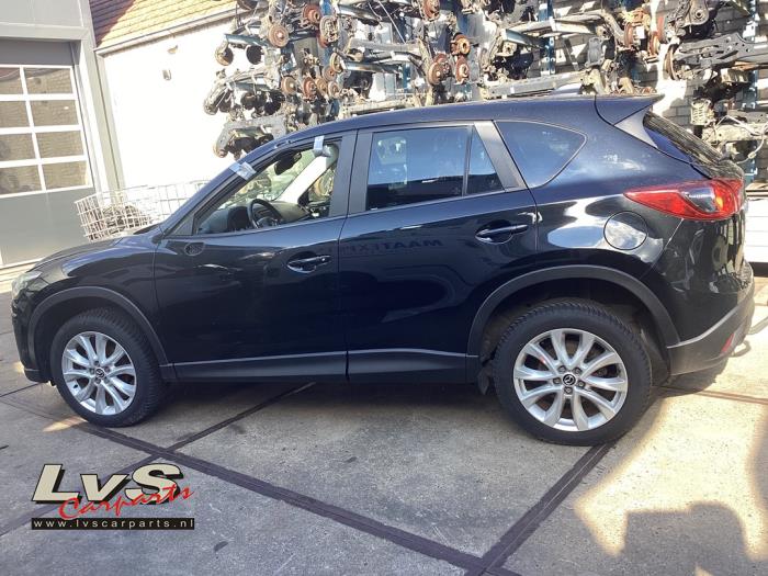 Mazda CX-5 I 2.0 SkyActiv-G 160 16V 4WD Samochód złomowany (2013, Czarny)