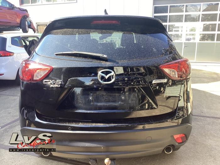 Mazda CX-5 I 2.0 SkyActiv-G 160 16V 4WD Samochód złomowany (2013, Czarny)