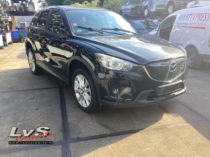 Mazda CX-5 I 2.0 SkyActiv-G 160 16V 4WD Samochód złomowany (2013, Czarny)