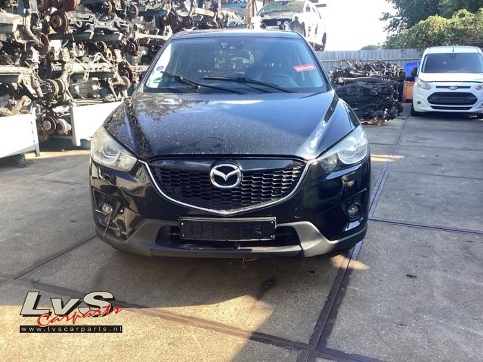 Mazda CX-5 I 2.0 SkyActiv-G 160 16V 4WD Samochód złomowany (2013, Czarny)