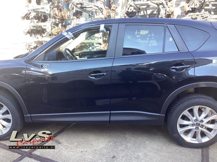 Mazda CX-5 I 2.0 SkyActiv-G 160 16V 4WD Samochód złomowany (2013, Czarny)